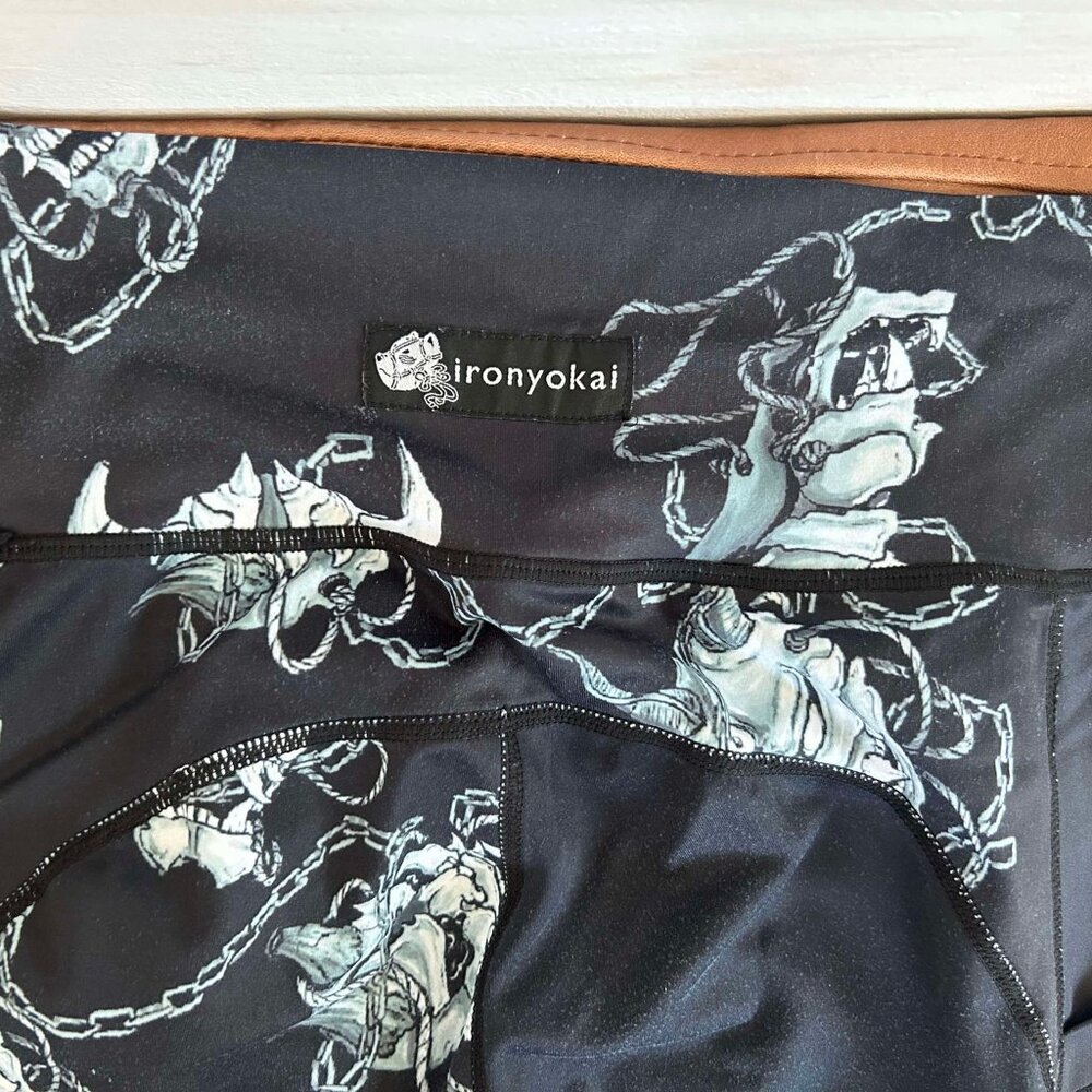 Iron Yokai Long Workout Leggings with Pockets!